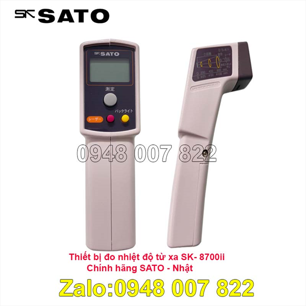 Máy Đo Nhiệt Độ SK-8700II (SATO)